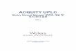 ACQUITY UPLC - Waters Corporation · 2012-05-31 · 개요 1 개요 Waters ACQUITY UPLC Binary Solvent Manager는 분당 0.01 ~ 2.0mL의 유속에서 등 용매 및 바이너리 기울기