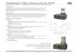 FieldSmart Fiber Delivery Point (FDP)€¦ · The FieldSmart Fiber Delivery Point (FDP) 96 Port PON Pedestal Insert Kit/Vault Mount provides splice or interconnect functionality,