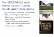 The EDELWEISS dark matter search: Latest results and ... · The EDELWEISS dark matter search: Latest results and future plans •Dark matter – evidence – candidates ... (Z) event