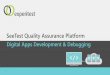 SeeTest Quality Assurance Platform - Amazon Web Services · Application development and validation Build and install native and web apps on physical devices for instant functional