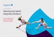 EXECUTIVE SUMMARY Unlocking the Hybrid Integration Dividend · 7 Unlocking the Hybrid Integration Dividend The first step to modernizing integration capabilities is to identify the