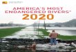 AMERICA’S MOST ENDANGERED RIVERS · protecting wild rivers, restoring damaged rivers and conserving clean water for people and nature. With headquarters in Washington, D.C., and
