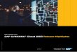SAP S/4HANA® Cloud 1805 Release Highlights€¦ · SAP S/4HANA CLOUD SAP CoPilot is the first step toward a digital assistant and bot integration hub for the enterprise. In this