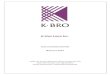 K BRO LINEN INC · 2019-03-14 · Industry and Market ... (“KOR Services”), including sheets, blankets, towels, tablecloths, surgical gowns and drapes and other linen. Other types