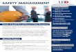 SafetyManagement Program Degree Sheet · Graduates who earn a degree in Safety Management will: • Anticipate, recognize, evaluate, and develop control strategies for hazardous conditions