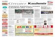 Srinagar | Jammu Regd. No. JKNP-5/SKGPO-2015-2017 Vol: 30 …epaper.greaterkashmir.com/epaperpdf/162017/162017-md-hr... · 2019-05-01 · Transport, businesses resume in Kashmir after