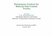 Emissions Control for Natural Gas Fueled Trucks...Vehicles (Phase 1)”, Federal Register, Vol. 76, No. 179, pp. 57106 -57513 (2011). “Control of Air Pollution from New Motor Vehicles: