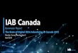 IAB Canadaiabcanada.com/content/uploads/2017/05/1.-IAB-Canada_2019... · IAB Canada Barometer Report: The State of Digital OOH Advertising in Canada 2019 4% 5% 18% 8% 8% 3% 10% 12%