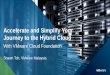 Accelerate and Simplify Your Journey to the Hybrid Cloud · 2020-03-05 · Software-Defined Data Center • Compute virtualization • Storage virtualization • Network virtualization