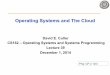 Operating Systems and The Cloudcs162/fa14/static/... · 2015-01-28 · Datacenter/Cloud Computing OS ???! • If the datacenter/cloud is the new computer,! • what is its Operating