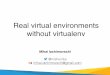 Real virtual environments without virtualenv · Service discovery – Compose – Swarm – Consul – etcd – ZooKeeper. Secrets – env vars – volumes with secrets – docker-vault