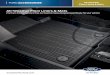 All-Weather Floor Liners & Mats · FORD ACCESSORIES All-Weather Floor Liners & Mats Model Fits Description Part Number E-Series 2005-2010 Black, 2-Piece Set 6C2Z-1613086-A E-Series