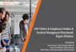 2017 Ethics & Compliance Hotline & Incident Management ... · 2017 Ethics & Compliance Hotline & Incident Management Benchmark Report Webinar Presented by Carrie Penman | Chief Compliance