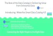 The Role of the Data Catalog in Delivering Value from ... of the Data... · The Role of the Data Catalog in Delivering Value from Enterprise Data & Introducing: Waterline Smart Data