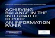 ACHIEVING BALANCE IN THE INTEGRATED REPORT: AN …integratedreportingsa.org/ircsa/wp-content/uploads/... · 6 International  Framework, 1G Responsibility for an integrated
