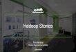 Hadoop Stories - bigdatabigdata.be/wp-content/uploads/2016/01/Hadoop-Stories-bigdata.be_.… · Hortonworks: Hadoop for the Enterprise Y 100 open source Apache Hadoop data platform