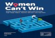 Women Can’t Win - CEW Georgetown · Women Can’t Win Center on Education and the Workforce McCourt School of Public Policy Anthony P. Carnevale ... For the full legal code of this