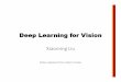 Deep Learning for Vision - cse.msu.educse803/Lectures/deepLearningTutorial.pptx.pdf · Deep Learning for Vision Xiaoming(Liu((((Slides(adapted(from(Adam(Coates