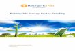 Renewable Energy Sector Funding - Resurgent India · already reintroduced accelerated depreciation for wind projects and begun exploring the potential for more than 300GW of wind