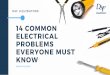 14 common electrical problems everyone should know