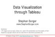 Data Visualization through Tableau - Stephan Sorger · Data Visualization through Tableau Category Description Definition Visual representation of data for easier understanding and