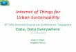 Internet of Things for Urban Sustainability · •Socialcops, an organization that uses crowdsourcing ... Open Government Data Platform,India Internet of Things for Urban Sustainability
