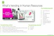 What’s trending in Human Resources - BrightTALK · What’s trending in Human Resources Top trending keywords Human Resources HR Talent Management Recruiting Employees Human Resource