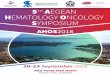 5th AEGEAN HEMATOLOGY ONCOLOGY SYMPOSIUM · 2018-09-14 · 3 EDITORIAL Dear Colleagues, It’s a privilege to invite you to the 5th Aegean Hematology Oncology Symposium which will
