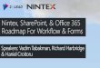 @RHARBRIDGE - Meetupfiles.meetup.com/20208324/Microsoft Roadmap Flow And PowerApp… · Office 365 & SharePoint Roadmap WHAT WE WILL TALK A OUT TODAY ... Nintex for SharePoint 2016