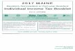 Resident, Nonresident or Part-year Resident Individual ... · Individual Income Tax Booklet Form 1040ME Maine FastFile Electronic ﬁ ling and payment services TAXPAYER ASSISTANCE