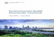 Environmental Health Directorate Yearbook/media/Files... · Environmental Health Directorate Yearbook 2015 – 2016 1 Contents Operating structure 4 Enabling legislation 5 Major achievements