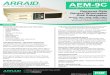 AEM-9C - Arraid · The AEM-9C uses significantly less power and requires less cooling than the older Data General Winchester Disk drives it replaces, up to 95% less in some cases