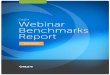 ON24 Webinar Benchmarks Report - MemberClicks · ON24 BENCHMARKS REPORT ON24 Webinar Benchmarks Report 2015 EDITION ON24 BENCHMARKS REPORT. ON24 B | 2015 2 TABLE OF CONTENTS ON24