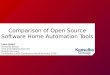 Comparison of Open Source Software Home Automation Tools€¦ · Embedded Linux Conference North America 2019, Leon Anavi Home Assistant Open source home automation platform written