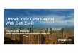 Unlock Your Data Capital With Dell EMC · DATA DRIVEN ORGANIZATIONS Digital Transformation Is Disrupting Every Industry 60%1 by 2022 Global GDP 1 IDC FutureScape: Worldwide IT Industry