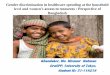 Gender discrimination and women’s access to resources ... · World Bank (2012), “Gender refers to the social, behavioral, and cultural attributes, expectations and norms that