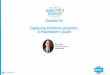 Session 24 Deploying Predictive Analytics: A Practitioner ... · Deploying Predictive Analytics: A Practitioner’s Guide Eric Just Senior Vice President Health Catalyst. Learning
