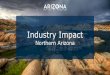 Industry Impact - Tourism AZ · 2018 Year-End Impact. Northern and North Central Regions. $3.3 Billion. Total Direct Spending. 32,140. Jobs. Generated by Travel Spending. $936. Million