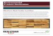Environmental Product Declaration - Real Cedar … · This Type III environmental declaration is developed according to ISO 21930 and 14025 for average cedar decking products manufactured
