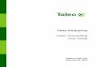 Taleo Enterprise Taleo Onboarding User Guide · Taleo Onboarding utilizes processes to transition new hires to their new roles and the company. An onboarding process is comprised
