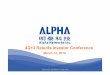 4Q13 Results Investor Conference · 2017-03-15 · Evolving with Internet of Things (IoT) ... Gateway WiFi 4G LTE Small Cell & Fixed CPE Application 4G 4G WiFi LTE & WiFi Integrated