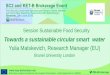 Session Sustainable Food SecurityBiobased products (technology development and assessment tools; circular concept) -CE-RUR-08-2018-2019-2020 Closing nutrient cycles: Water-Energy-Food
