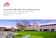 CenterBuild Conference - International Council of Shopping ... · Angelo Carusi, AIA, CRX, CDP ICSC 2018 CenterBuild Conference Program Planning Committee Chair Principal Cooper Carry,