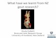 What have we learnt from NZ gout research? · • What is gout and how do we treat it? • How common is gout in Aotearoa New Zealand? • What impact does gout have? • What causes
