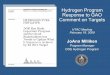 Hydrogen Program Response to GAO Comment on Targets · 2009-03-03 · Hydrogen Program Response to GAO Comment on Targets Subject: Presentation by JoAnn Milliken, Program Manager,