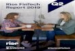Rise FinTech Q2 Report 2019 · Rise FinTech report. Rise, created by Barclays, is a global network of the world’s top innovators working together to create the future of ... and