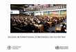 SECOND INTERNATIONAL CONFERENCE ON NUTRITION · Action on Nutrition for 2016-2025. Recommendations for accountability • R58: National governments are encouraged –to establish