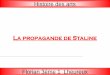 La propagande de Staline · Vive le grand guide de la révolution prolétarienne mondiale, le camarade Staline ! Tout le pouvoir aux soviets ! » Document 1 Affiche du parti communiste