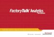 FactoryTalk Analytics for Devices, FTALK-PP023A-IT-P · Con questo strumento, getterete le basi per definire la strategia futura che porterà il vostro impianto di produzione verso