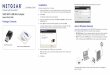 Installation Installation Guide - Netgear€¦ · Installation Guide N300 WiFi USB Mini Adapter Model WNA3100M Package Contents. er. WNA3100M. N300 Wireless Adapter Resource CD with
